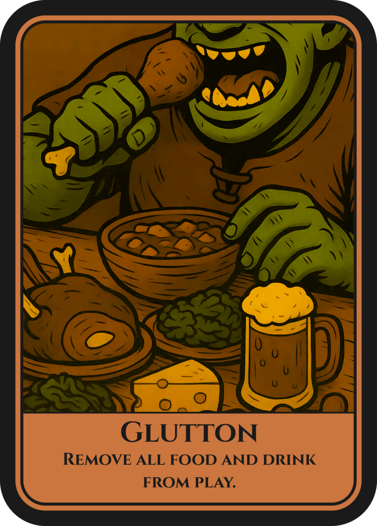 Character card: Glutton